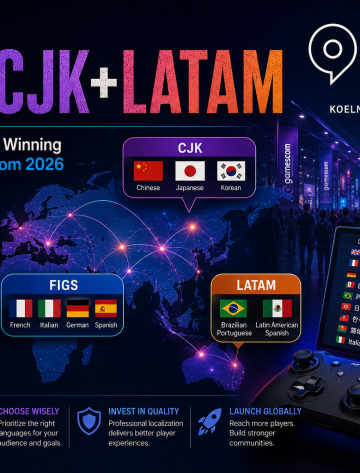 Gamescom 2026 Why FIGS+CJK+LATAM Is the New Global Localization Standard