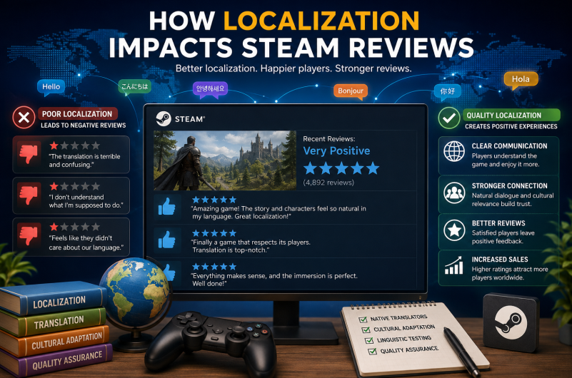 How Localization Impacts Steam Reviews