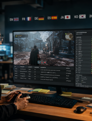 Game LQA Services Bug Hunting in 20 Languages at Once
