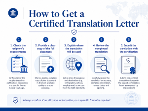 How to get a Certified Translation Letter