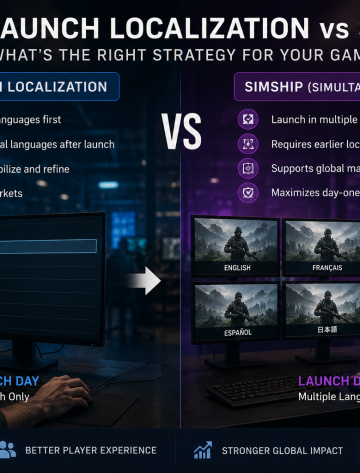 Post-Launch Localization vs. Simship Game Localization Guide