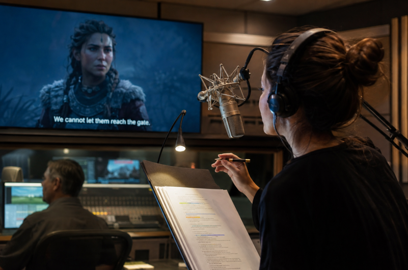 Dubbing How Voice Direction Is Evolving for Global Games