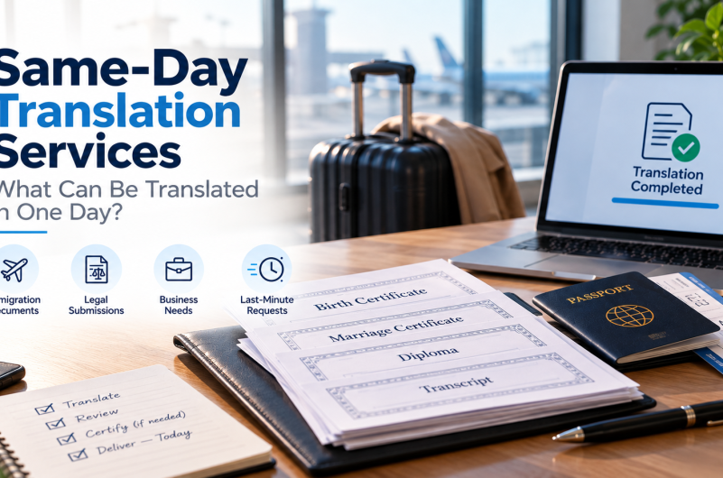 Same Day Translation Services
