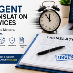 Urgent Translation Services When Do You Need Them