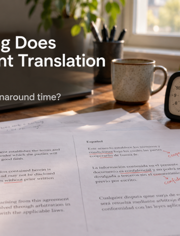 How Long Does Document Translation Take