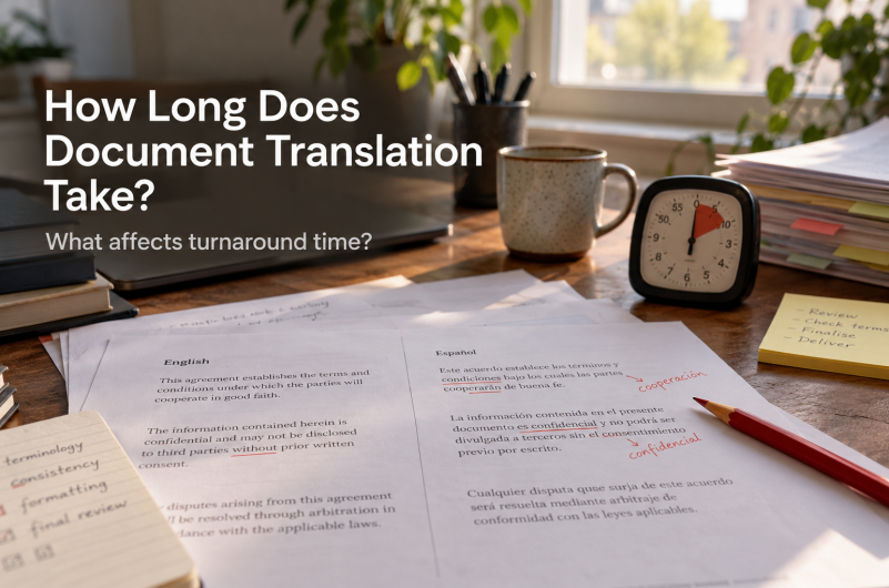 How Long Does Document Translation Take