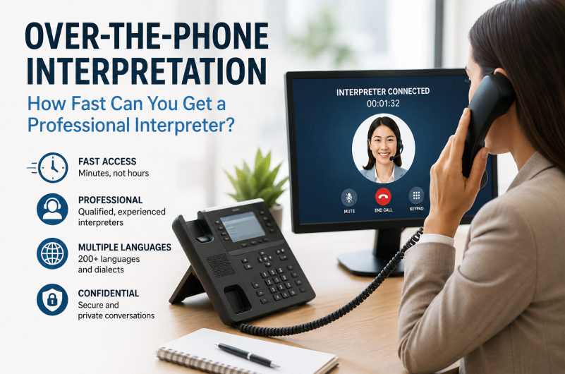 Over-the-Phone Interpretation at Work