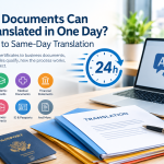 What Documents Can Be Translated in One Day